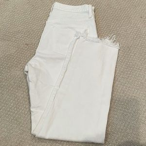 Madewell White Jeans